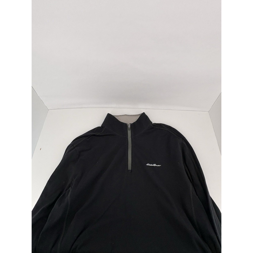 Eddie Bauer Travex Freedry 1/4 Zip Sweater Men Tall Large
